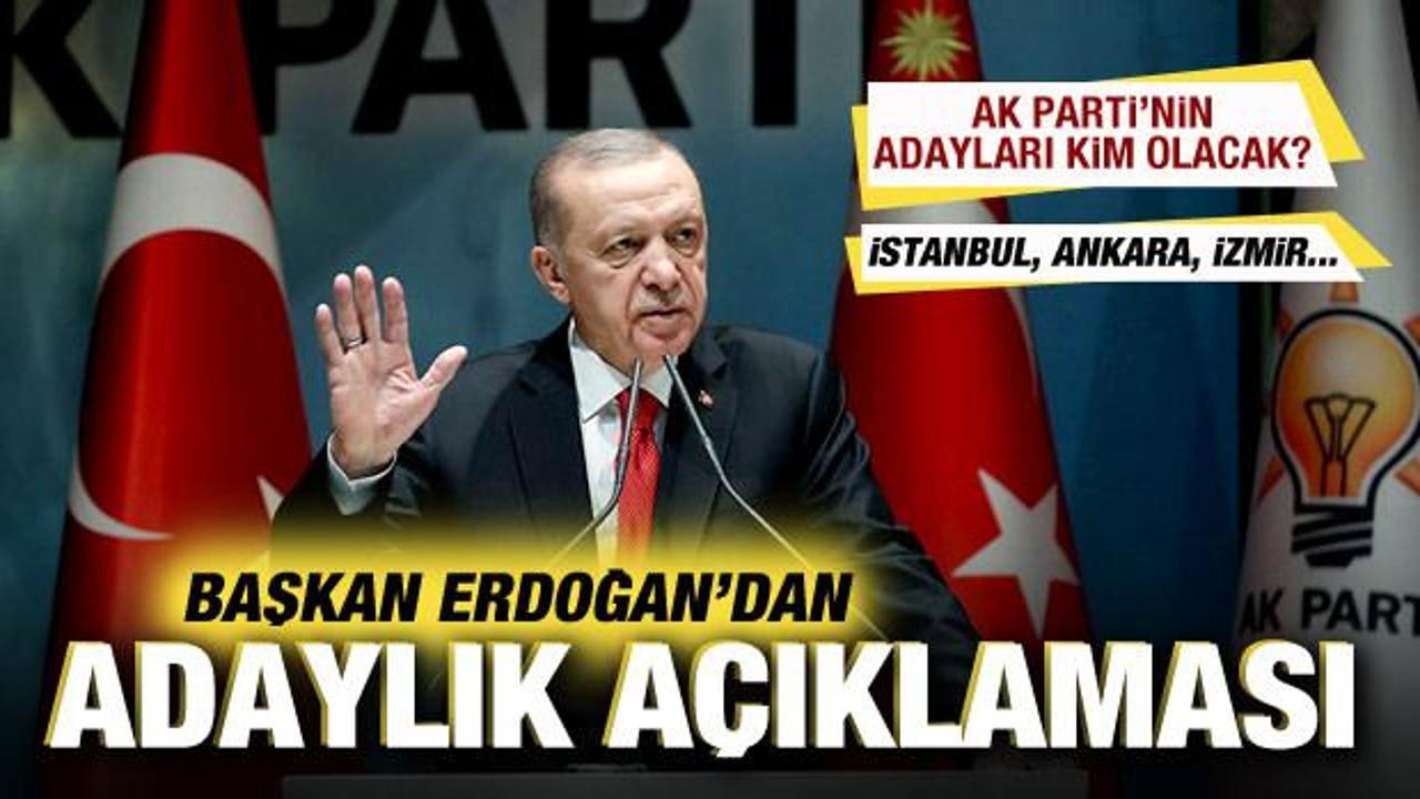 Cumhurbaşkanı Erdoğan’dan İBB adayı sorusuna yanıt! İstanbul, İzmir, Ankara…