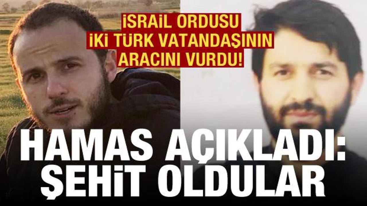 Hamas saldırıyı doğruladı: İsrail ordusu, Türklerin de olduğu aracı vurdu