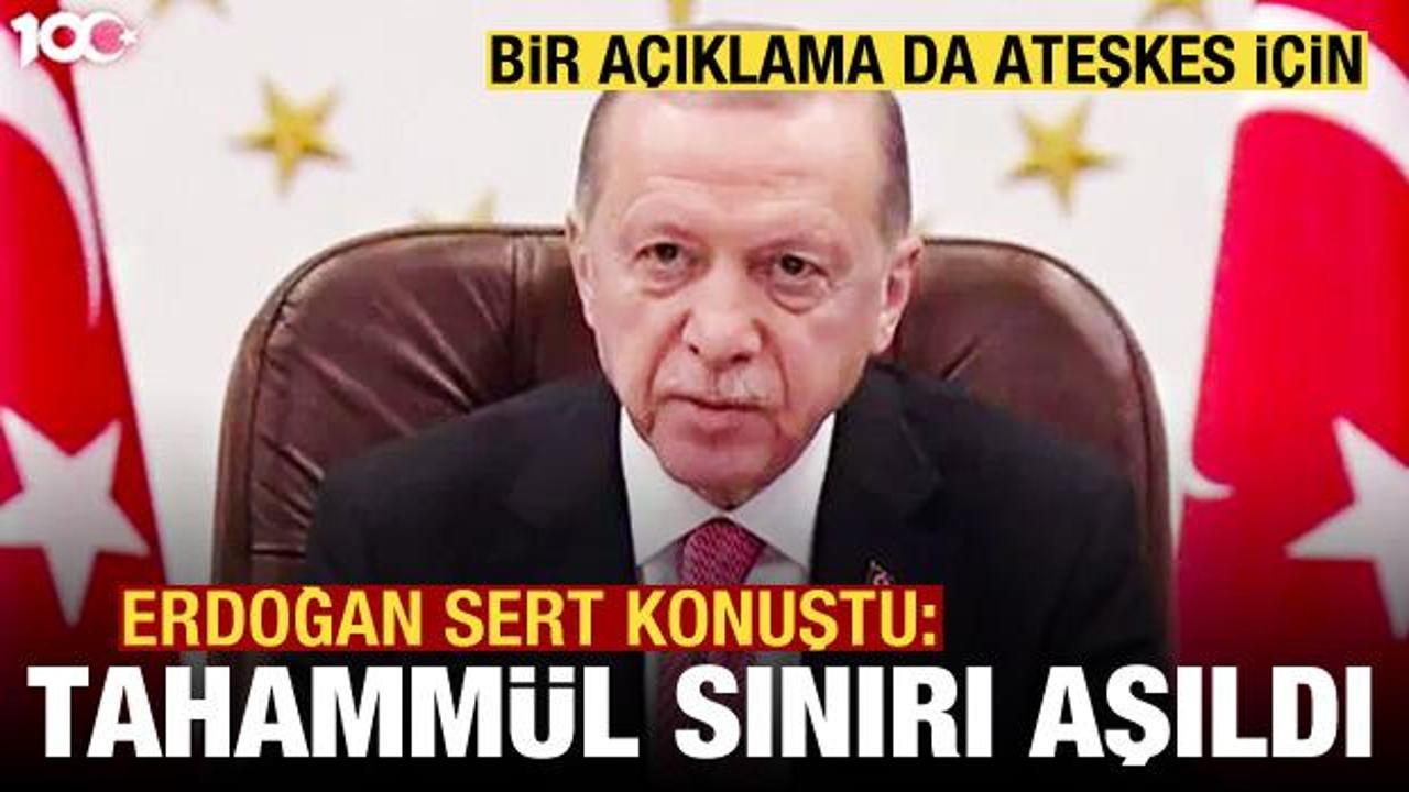 İsrail-Filistin savaşı: Cumhurbaşkanı Erdoğan’dan ateşkes açıklaması