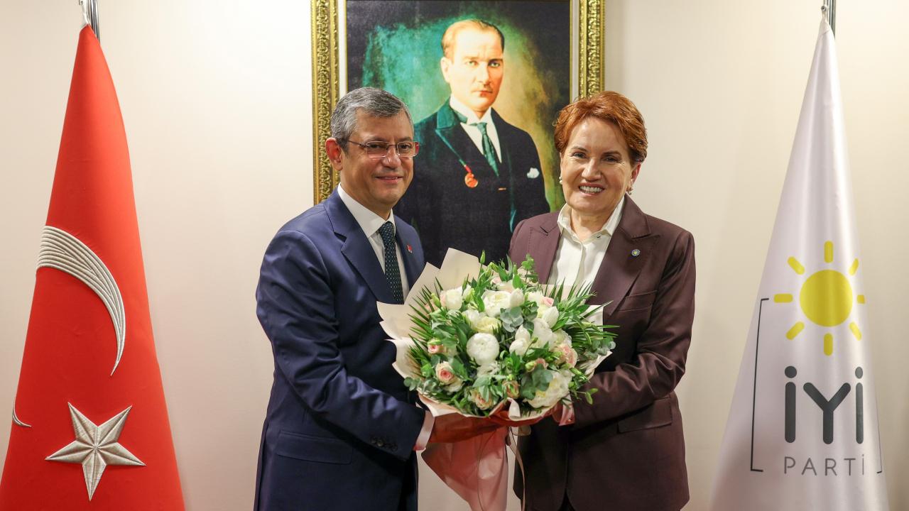 Özel’den Akşener’e ziyaret