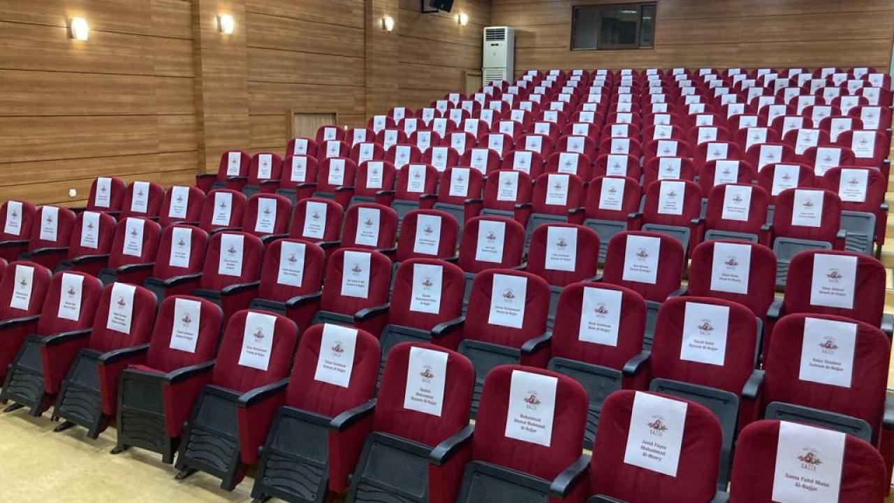 Ümraniye’de koltuklar Gazzeli çocuklara ayrıldı