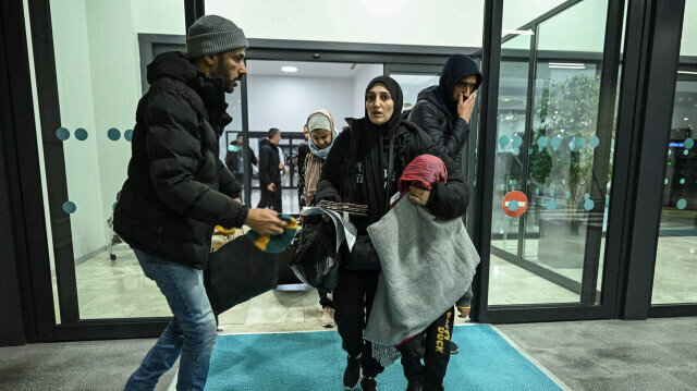 Gazze’den tahliye edilen 130 Türk vatandaşı daha İstanbul’da