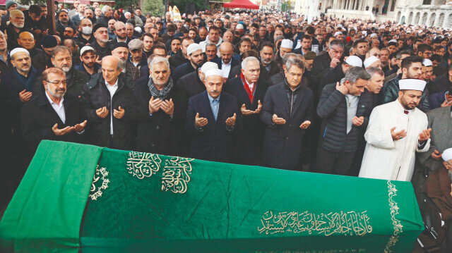 Rahmiye anneyi uğurladık